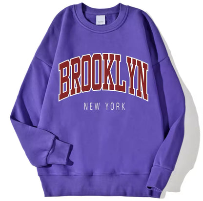 Sweatshirt unisexe BROOKLYN NEW YORK