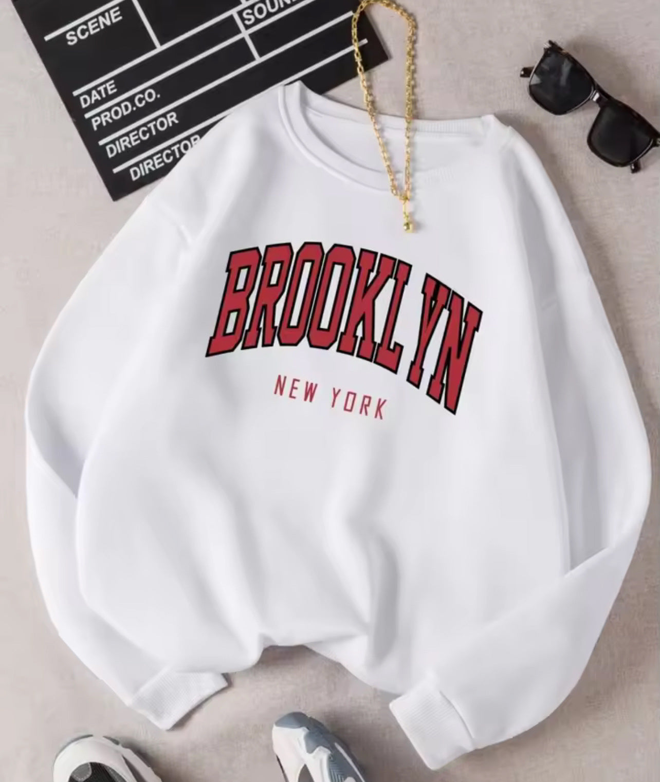 Sweatshirt unisexe BROOKLYN NEW YORK