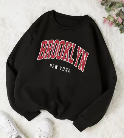 Sweatshirt unisexe BROOKLYN NEW YORK