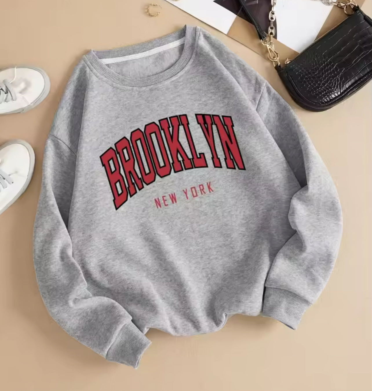 Sweatshirt unisexe BROOKLYN NEW YORK